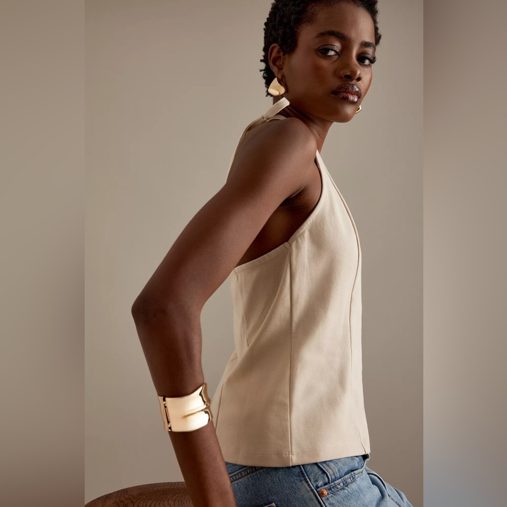 Anthropologie Halter Vest - Picture 12 of 15